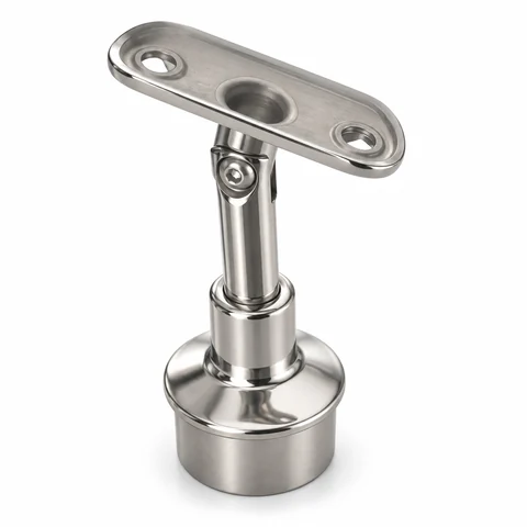 Adjustable support bracket on a white background